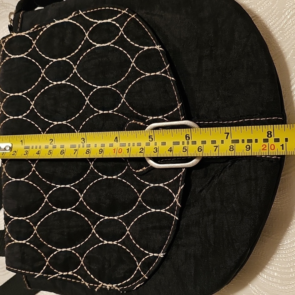 Travelon crossbody bag nylon black adjustable strap excellent condition - Picture 7 of 12